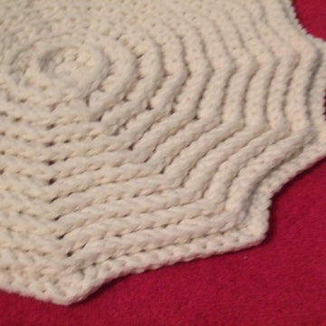 Spiral Circular Rug Bath Mat