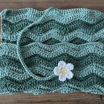 Wavy Chevron Glasses Case