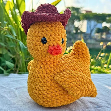 Cute Duck Crochet  No Sew