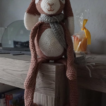 Crochet Pattern Long Legged Bunny Holly!
