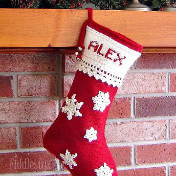 Crystal Christmas Stocking