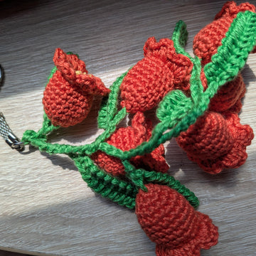 Flower Bag Charm English_US