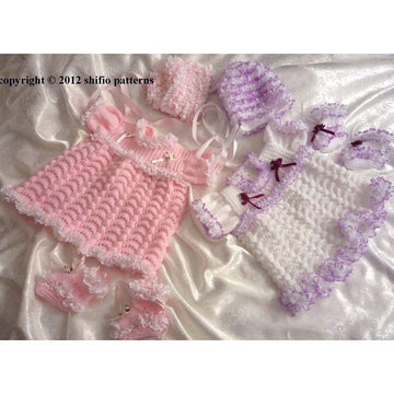Baby Dress Knitting Patterns #204