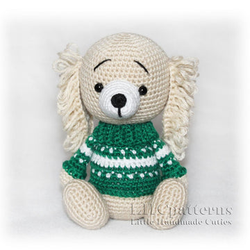 Christmas Puppies Dogs Crochet Pattern