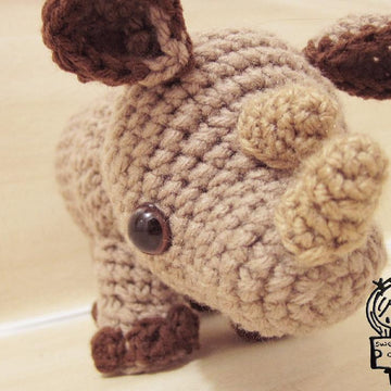 Amigurumi Rhylie the Rhino
