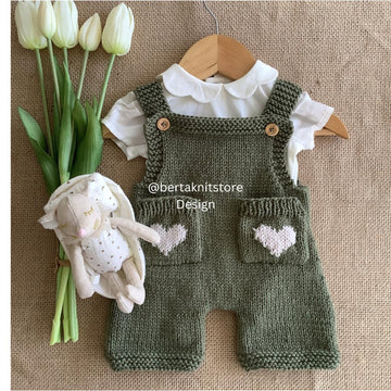 Little Heart Overalls