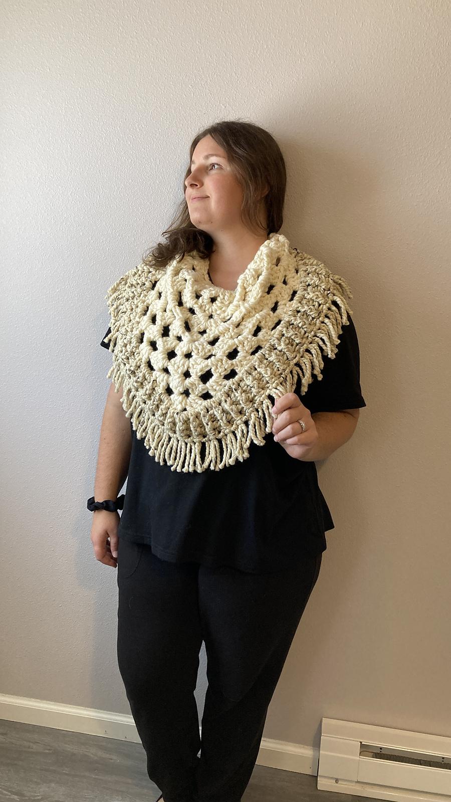 Snowdrift Chunky Poncho