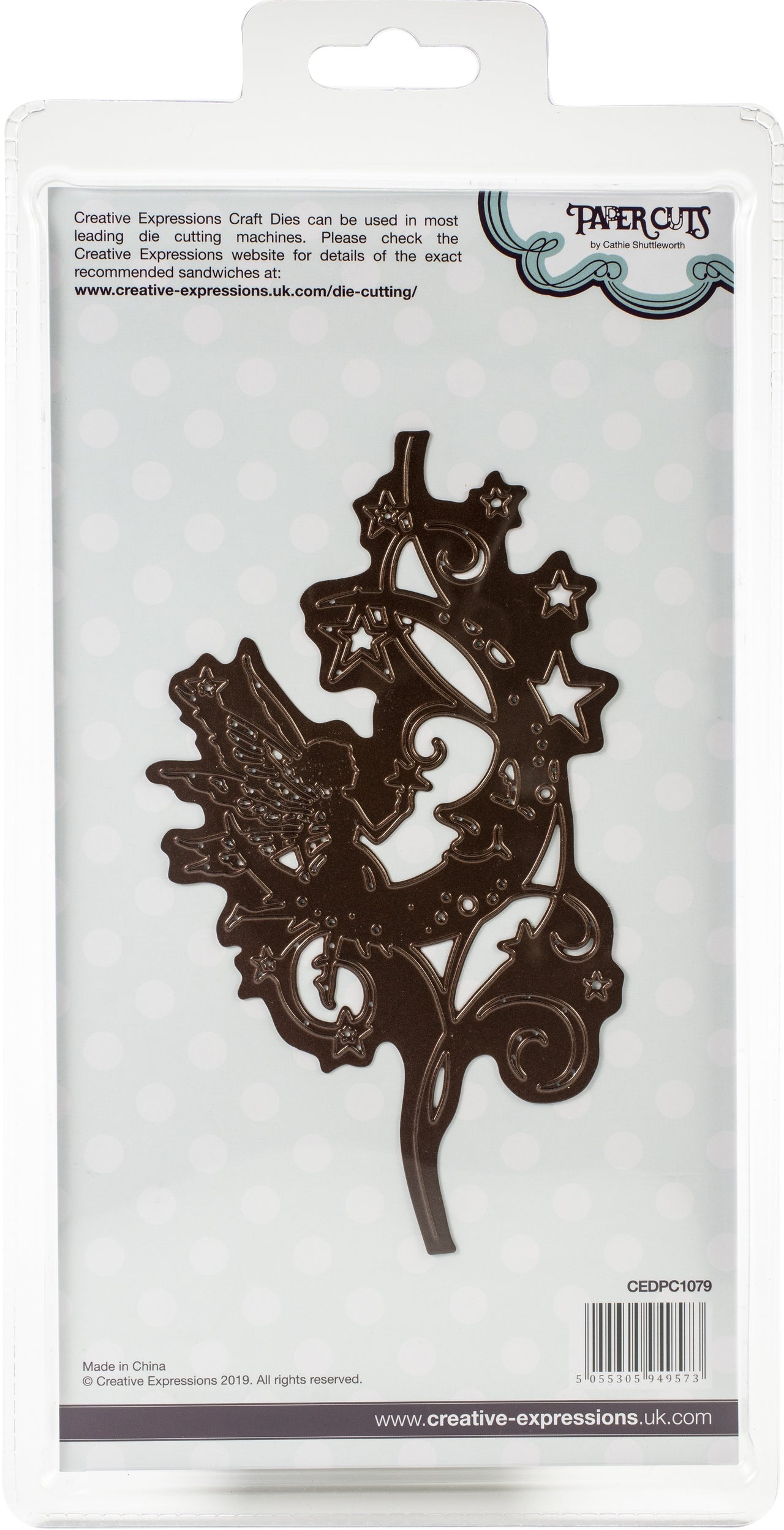Creative Expressions Paper Cuts Edger Craft Dies - Luna Fairy