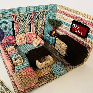Amigurumi living room