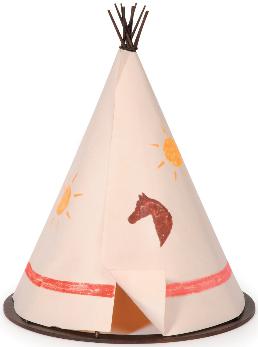 Darice Wood Model Kit - Teepee 7.75"X8.75"