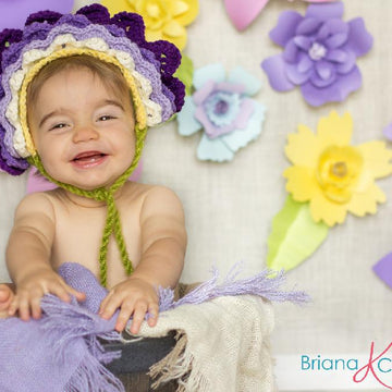 Flower Bonnet Hat