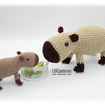 Seamless Capybara Crochet Pattern