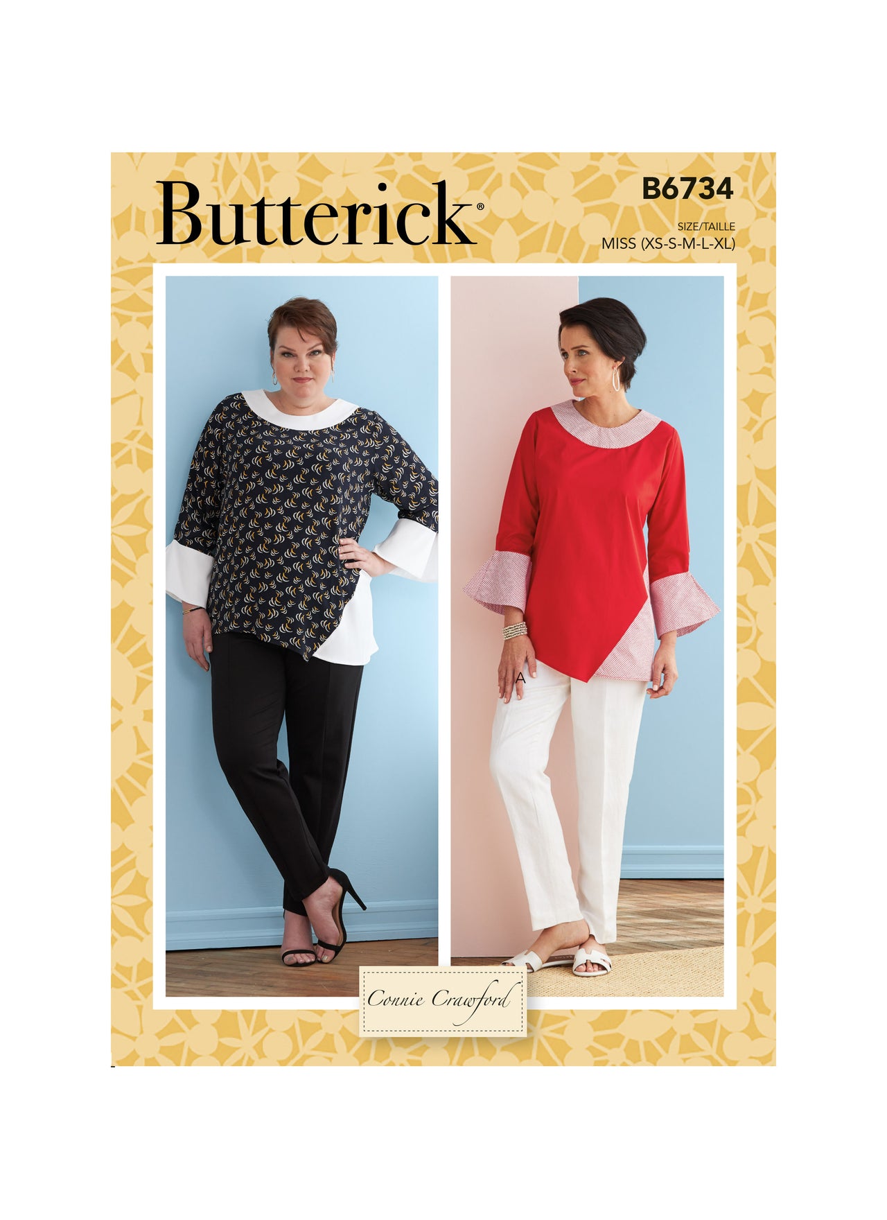 Butterick Misses' & Women's Top B6734 - Sewing Pattern