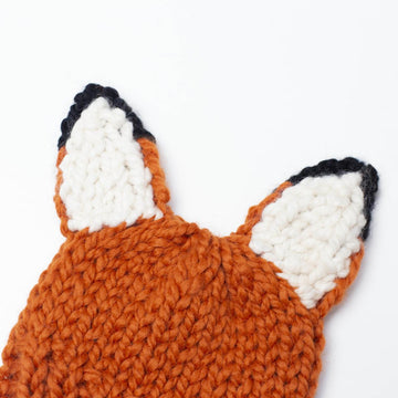 Fox Ears Winter Hat Baby Children Chunky