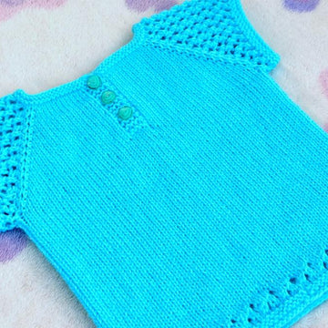 Three-Buttons Sun Top