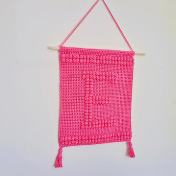 Letter E Wallhanging
