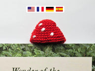 Mushroom House & Frog Bookmark