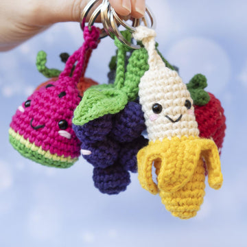 Fruit keychains