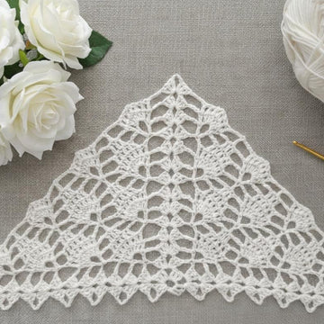 Crochet Bandana/Shawl Pattern/Chart #11