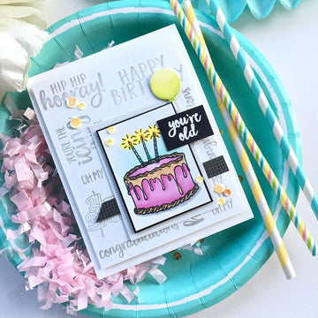 Hero Arts Clear Stamps 4"X6" - Time For Cake