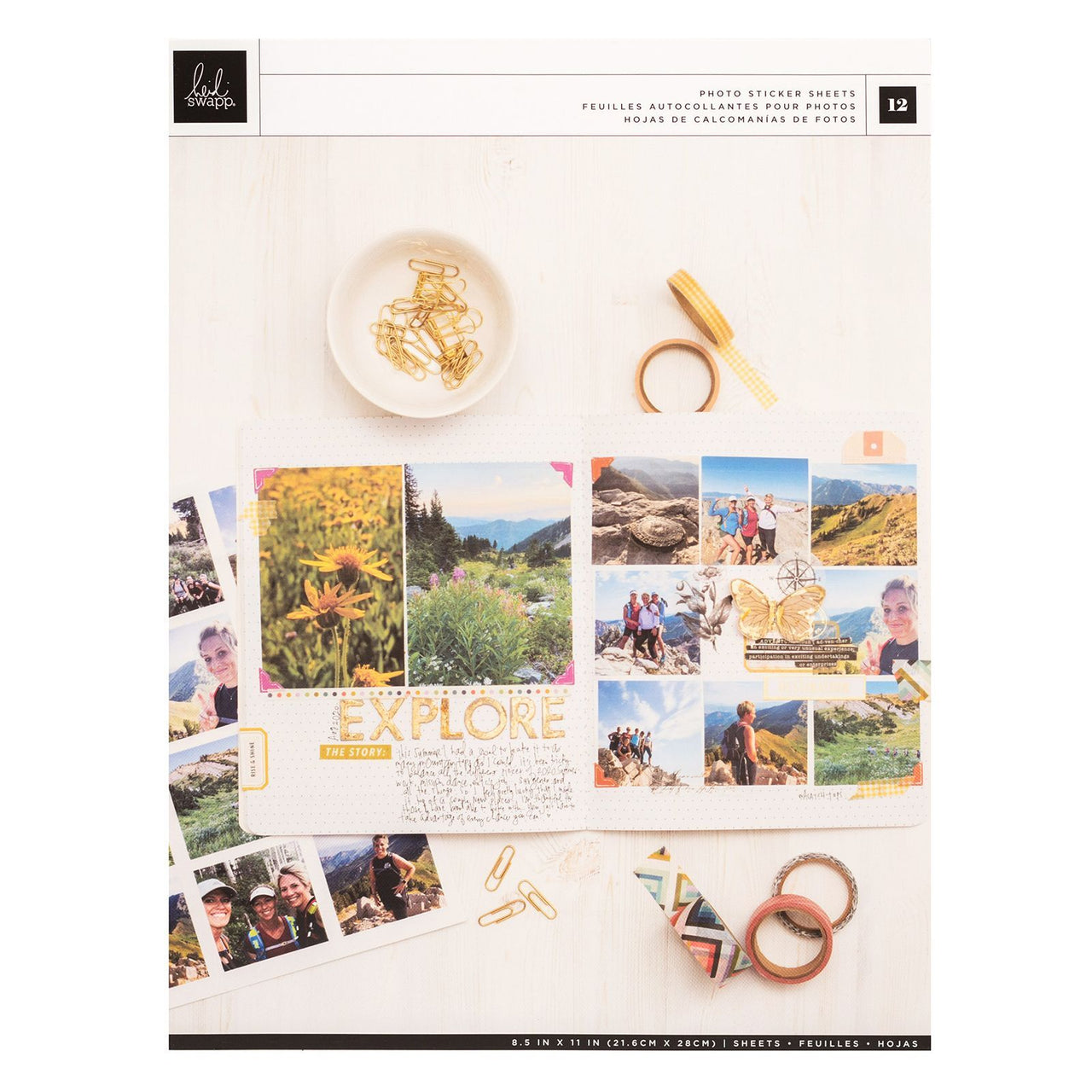 American Crafts Heidi Swapp - Storyline Chapters Matte Photo Paper