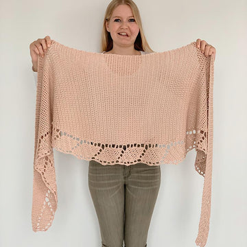Vibrant Virginia Shawl