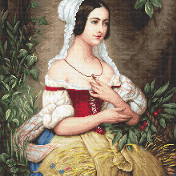 Luca-S The Gleaner Cross Stitch Kit - 31cm x 41cm