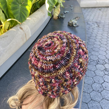Woven Braid Ski Hat DK Version
