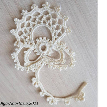 Antique flower crochet