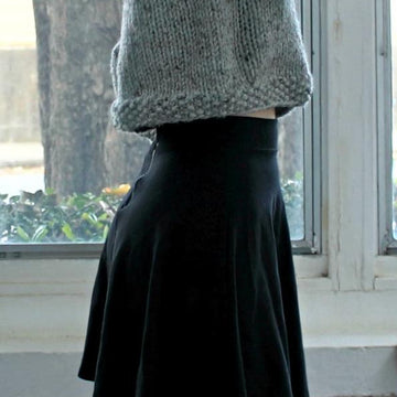 Winter Whimsy Cropped Sweater