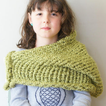 Chunky Knit Hood (hat027)