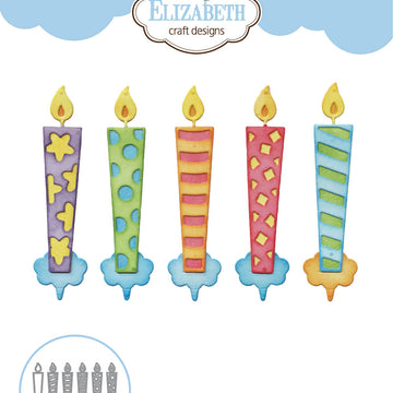 Elizabeth Craft Designs Elizabeth Craft Metal Die - Birthday Candles