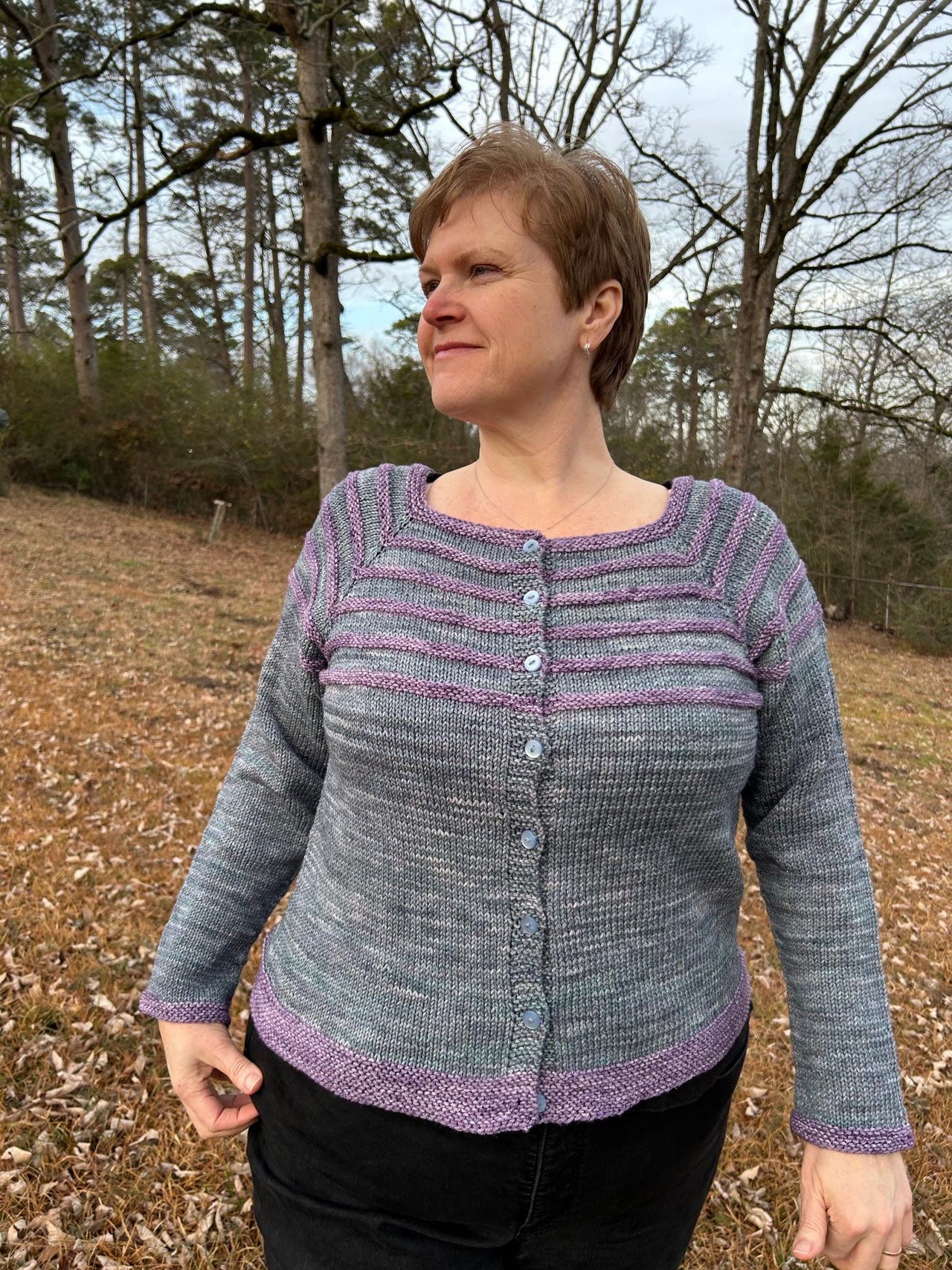 Banded Cardigan