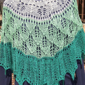 Spring is Sprung poncho