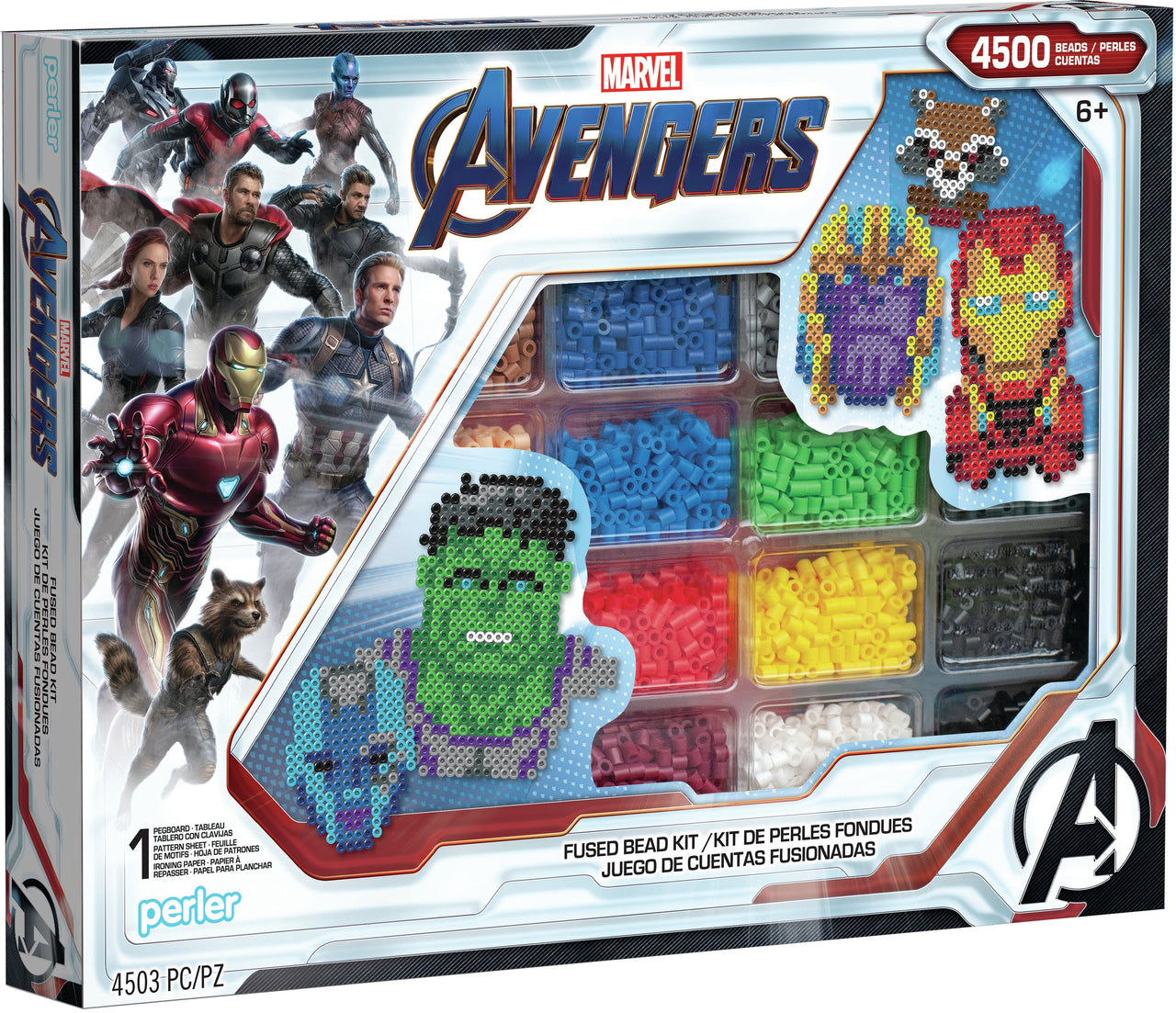 Perler Deluxe Fused Bead Kit - Avengers