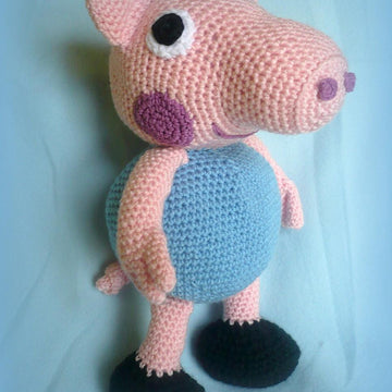 Crochet Peppa Pig's brother George