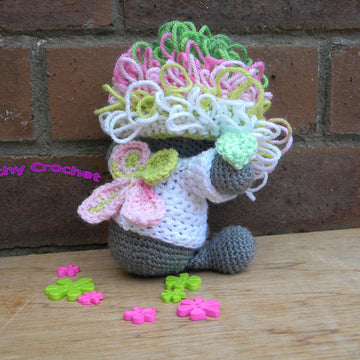 Inchoate Moss Fairy Sweater and Wig Set