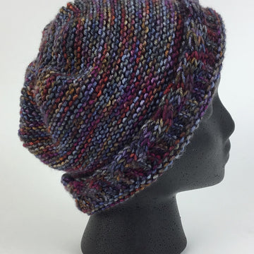 Reversible Cable Brimmed Hat