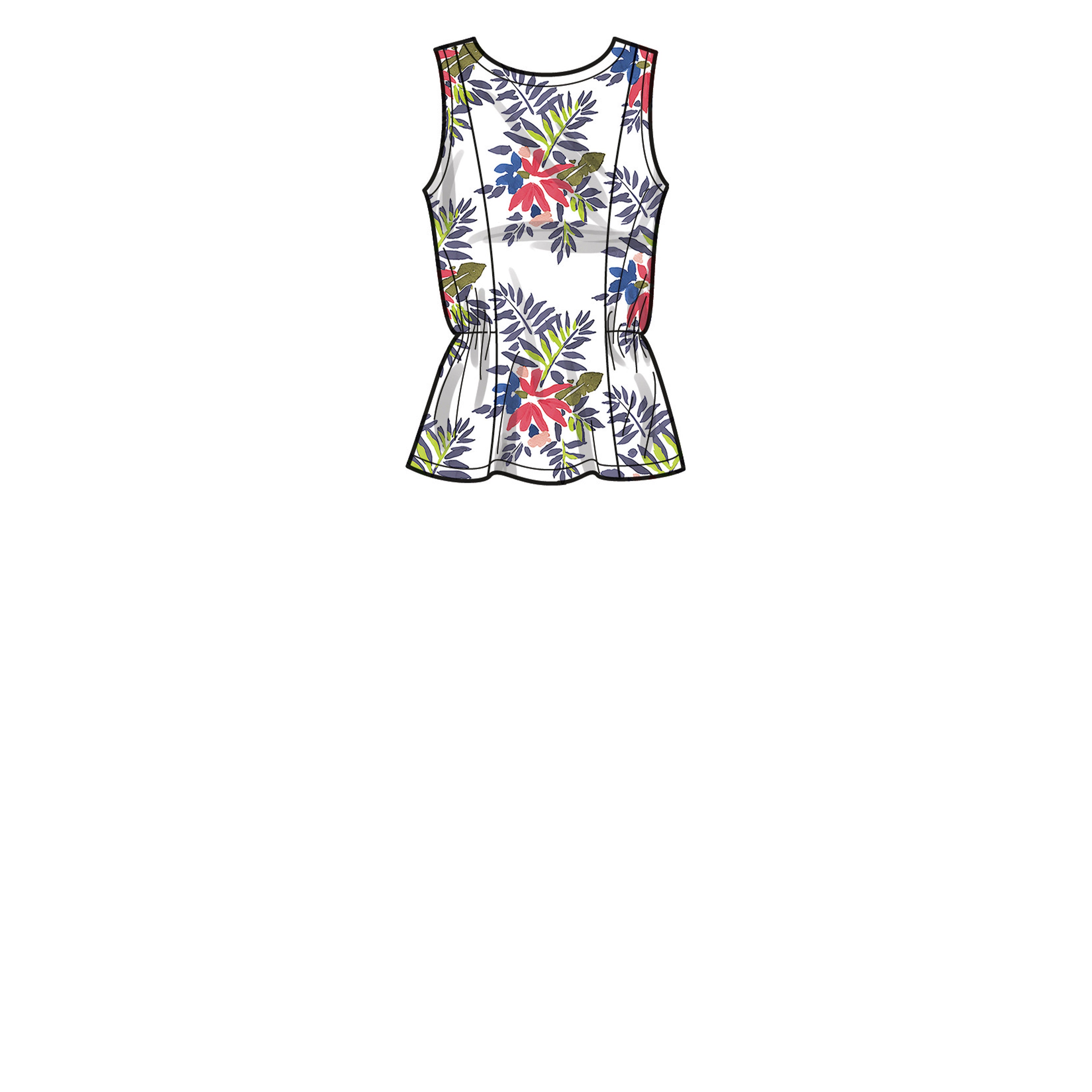 Simplicity Misses' Tops, Pants and Shorts S9612 - Sewing Pattern