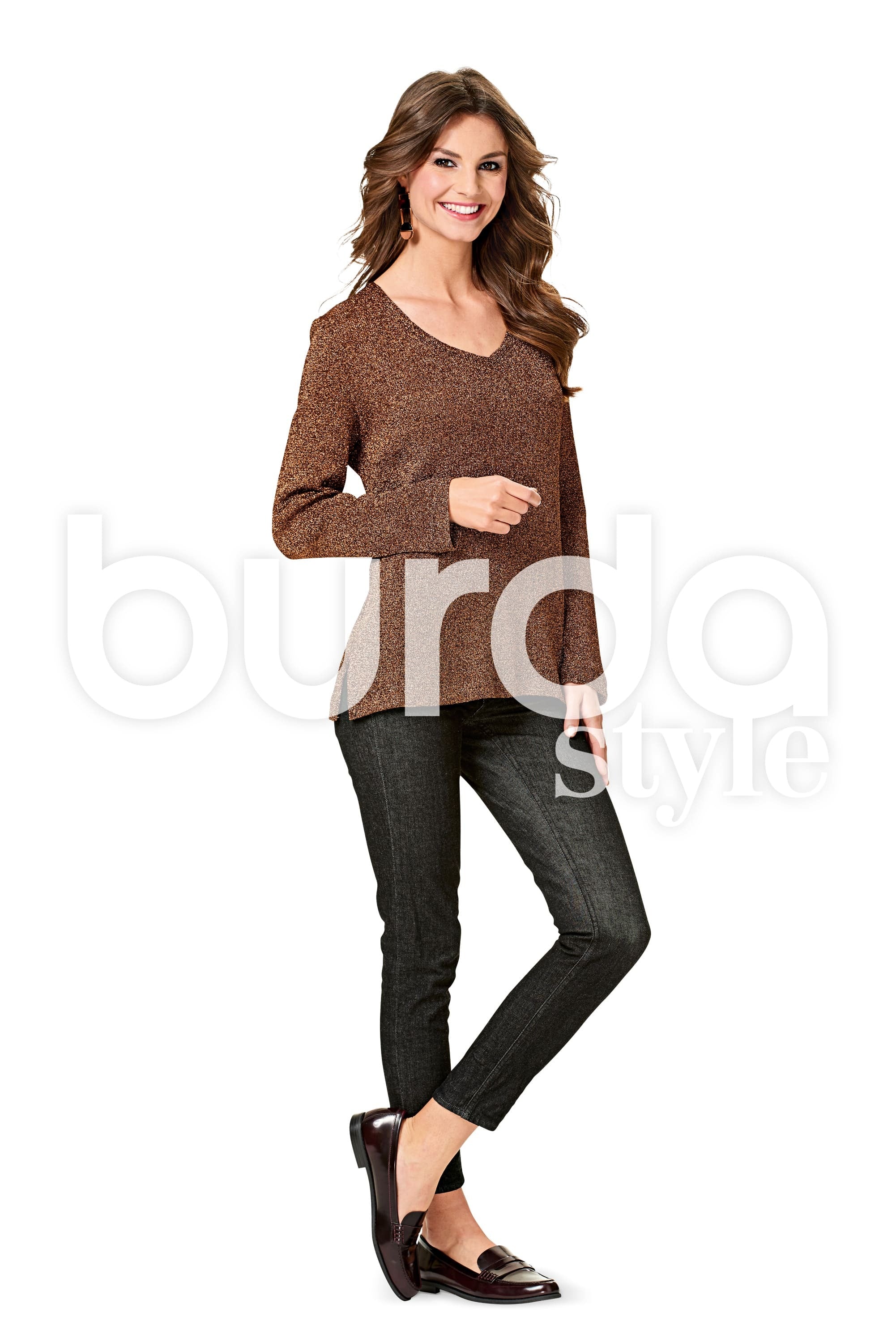 Burda Style Shirt B6611 - Paper Pattern, Size 10-24