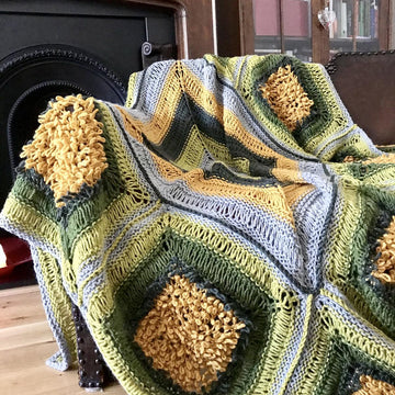 Dandelion Dance Afghan