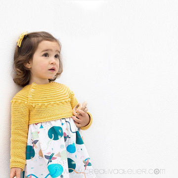 Size 24-36 months – Prehistoric Sweater/Bodice