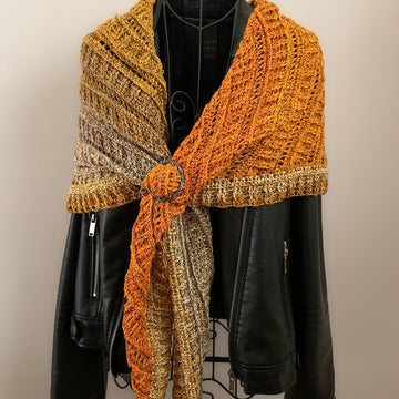 Flat Triangular Scarf "Ione"