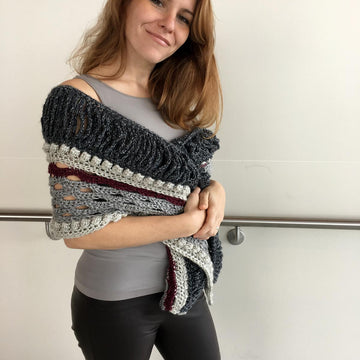 Crochet Wrap Pattern: A Little-Something-Different Scarf