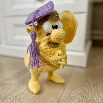 The alien Big Ear (only crochet, PDF)