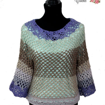 Over Brook Mid Hip Lace Shirt