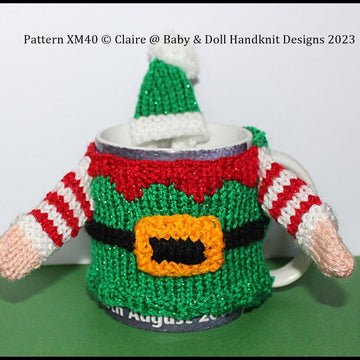 Christmas Mug Cosies and Teaspoon Hats