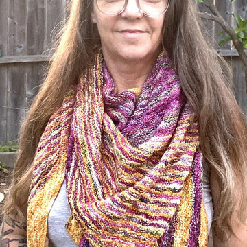 Rad Honey Shawl