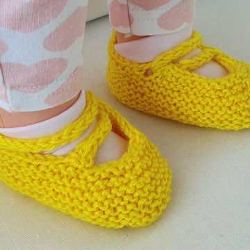 Erica - Baby shoes with buttoned straps