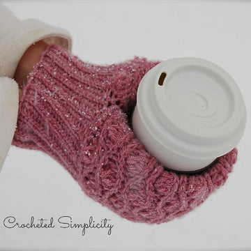 "Winter Waves" Coffee & Ice Cream Mitt
